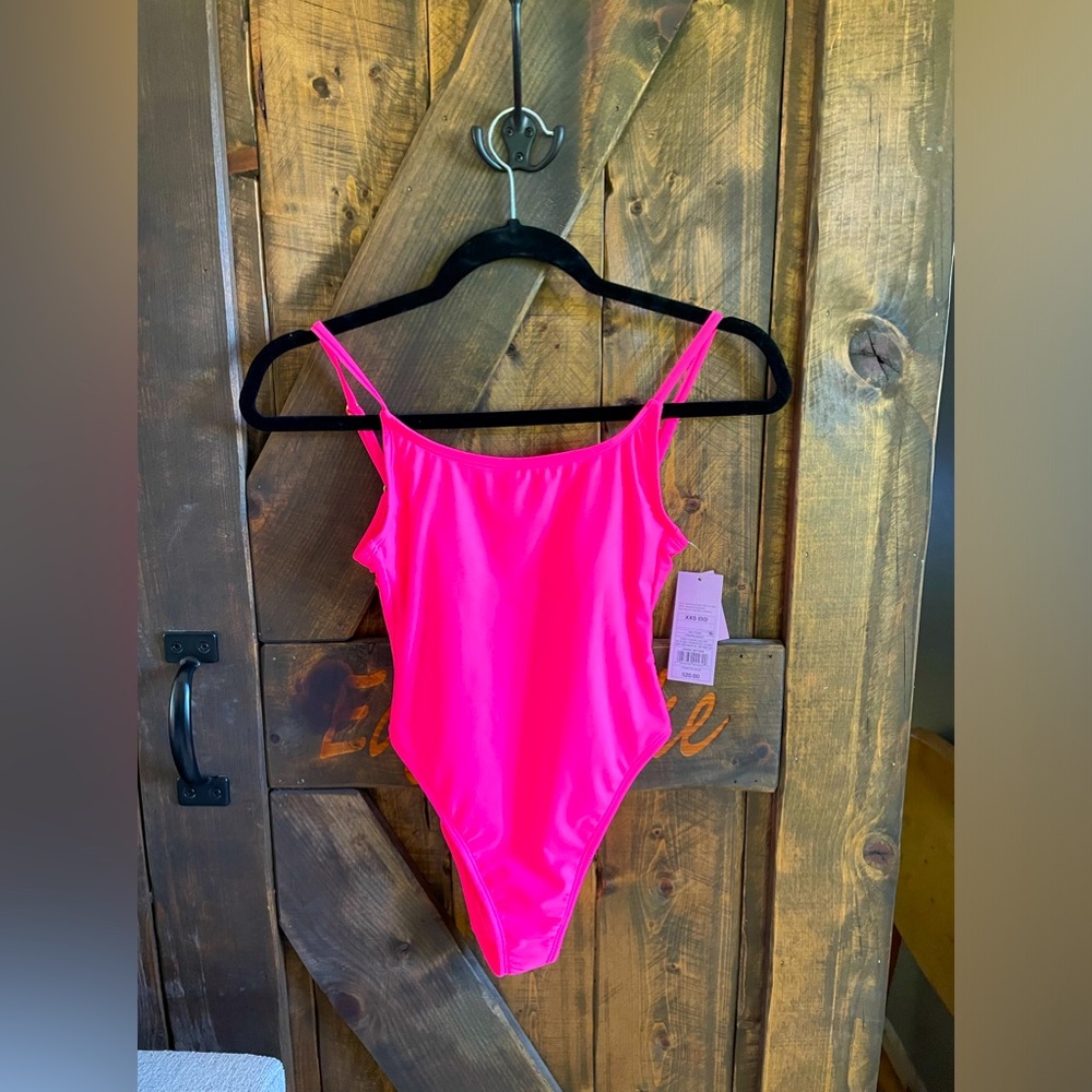 NWT Target Wild Fable Pink One Piece Bathing Suit 🩱